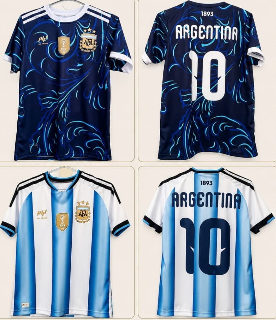 Camiseta argentina, ropa de bebés